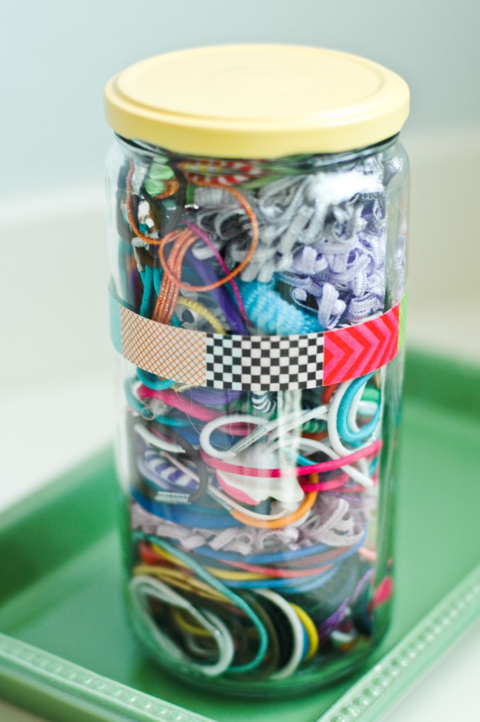 upcycled jar @ fiveinthehive.com